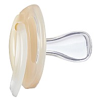 Ортодонтични залъгалки Tommee Tippee NIGHT TIME 0-6м, 2 бр./оп., оранж/зелен, декор луна Tommee Tippee Ортодонтични залъгалки NIGHT TIME 0-6м, оранж/зелен, декор луна