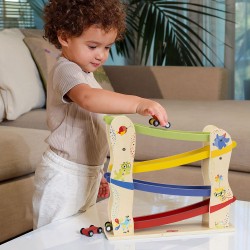Дървена писта за колички TINY LOVE Born to Party, 18м+