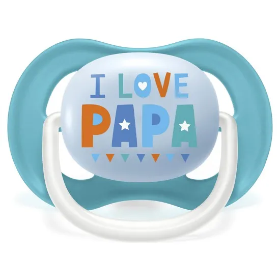 Philips AVENT Ортодонтични залъгалки Ultra Air Happy + стерилизаторна кутия (6-18м), НАДПИС/ЛОДКА, 2 бр./оп. Philips AVENT Ортодонтични залъгалки Ultra Air Happy + стерилизаторна кутия (6-18м), НАДПИС/ЛОДКА, 2 бр./оп.