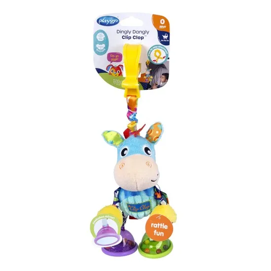 PLAYGRO Висяща играчка кончето Хоп Троп, 0м+ 010114004