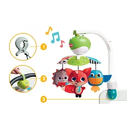 3-в-1 Музикална въртележка TINY LOVE Take-Along Mobile Meadow Days, 0м+