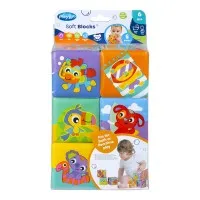 PLAYGRO Меки кубчета за баня, 6 броя