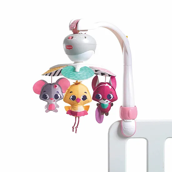 TINY LOVE Музикална въртележка 3в1 Take-Along Mobile Tiny Princess 
