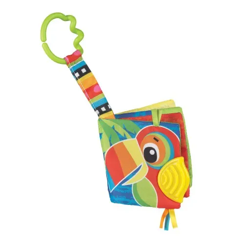 Книжка-гризалка Джунгла PLAYGRO, 3м+