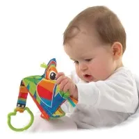 PLAYGRO Книжка-гризалка Джунгла, 3м+