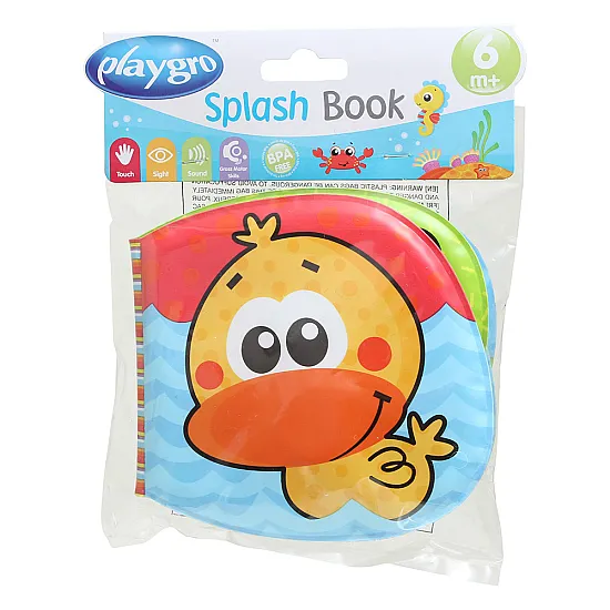 PLAYGRO Книжка за баня "Градина", 6м+ 0182722