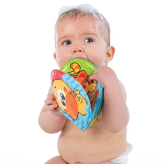 PLAYGRO Книжка за баня "Градина", 6м+ 0182722
