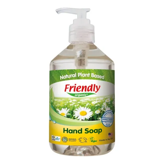 FRIENDLY ORGANIC Натурален сапун за ръце - 500мл FR0379 FRIENDLY ORGANIC Натурален сапун за ръце - 500мл FR0379
