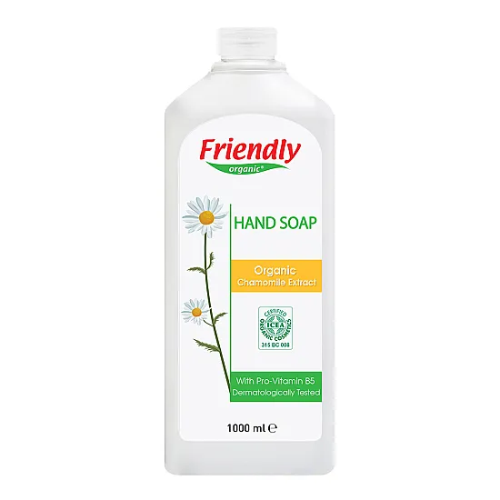 FRIENDLY ORGANIC Натурален сапун за ръце с екстракт от лайка 1000мл FR0423