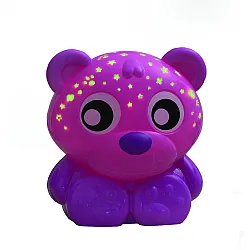 Проектор и нощна лампа Мече "Лека нощ" PLAYGRO, розово 0м+