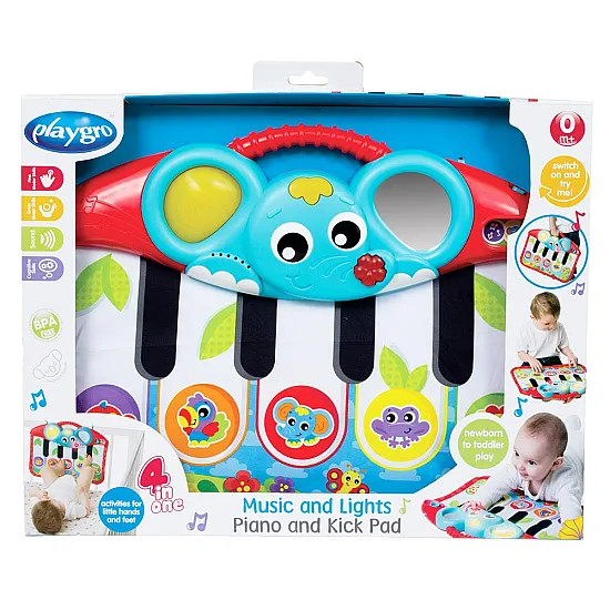PLAYGRO 4-в-1 Музикално пиано за ръце/крачета