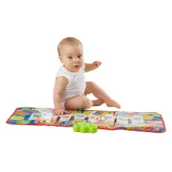 Музикално пиано-пътека 3-в-1 със звуци от Джунглата PLAYGRO, 6м+ Музикално пиано-пътека 3-в-1 със звуци от Джунглата PLAYGRO, 6м+