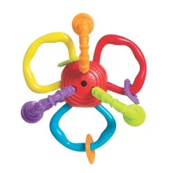 Огъваща се топка гризалка PLAYGRO, 6м+ Огъваща се топка гризалка PLAYGRO, 6м+