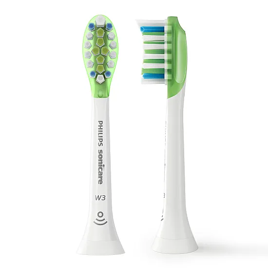 Philips Sonicare Стандартна глава Premium White W3 BrushSync, бяла, (4бр./oп) HX9064/17