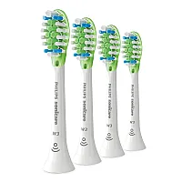 Philips Sonicare Стандартна глава Premium White W3 BrushSync, бяла, (4бр./oп) HX9064/17