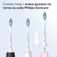 Philips Sonicare Стандартна глава Optimal Plaque Defence BrushSync, бяла (2бр./оп.) HX9022/10 Philips Sonicare Стандартна глава Optimal Plaque Defence BrushSync, бяла (2бр./оп.) HX9022/10