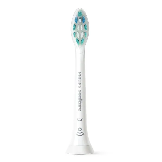 Philips Sonicare Стандартна глава Optimal Plaque Defence BrushSync, бяла (2бр./оп.) HX9022/10 Philips Sonicare Стандартна глава Optimal Plaque Defence BrushSync, бяла (2бр./оп.) HX9022/10