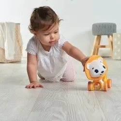 Малки Търкулчета Leonardo Lion (жълто лъвче) 3м+