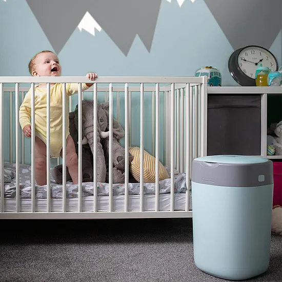 Tommee Tippee Хигиенен кош за памперси Twist&Click - СИН