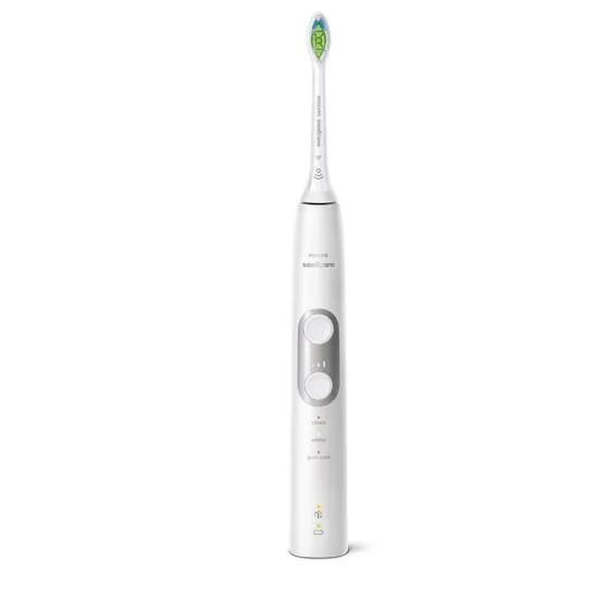 Philips Sonicare Звукочестотна четка за зъби Protective Clean 6100, бяла + UV санитайзер HX6877/68 Philips Sonicare Звукочестотна четка за зъби Protective Clean 6100, бяла + UV санитайзер HX6877/68