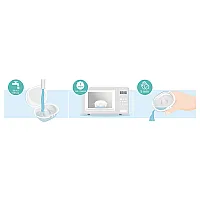 Philips AVENT SCF153/03 Силиконови протектори за зърна, Средни Philips AVENT SCF153/03 Силиконови протектори за зърна – Средни