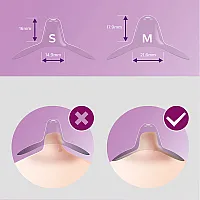 Philips AVENT SCF153/03 Силиконови протектори за зърна, Средни Philips AVENT SCF153/03 Силиконови протектори за зърна – Средни