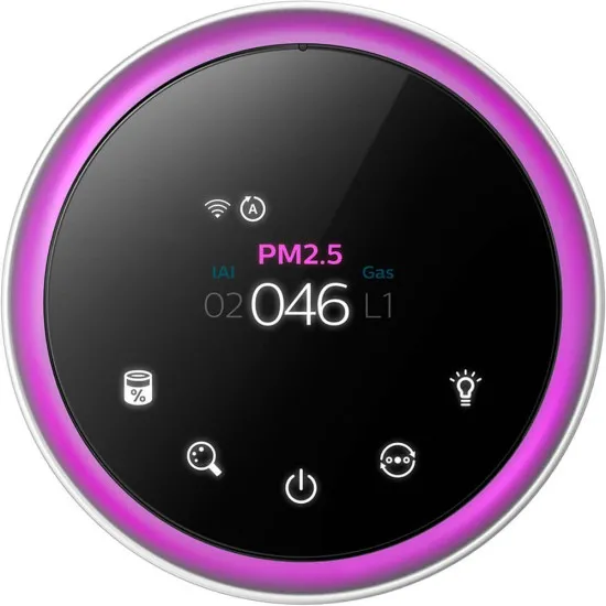 Philips Пречиствател на въздух, Серия 4000i сив панел AC3854/51