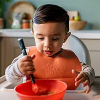 Tommee Tippee Мек лигавник-руло 6м+, ОРАНЖЕВ 46351492 Tommee Tippee Мек лигавник-руло 6м+, ОРАНЖЕВ