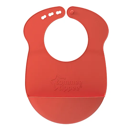Tommee Tippee Мек лигавник-руло 6м+, ОРАНЖЕВ 46351492 Tommee Tippee Мек лигавник-руло 6м+, ОРАНЖЕВ