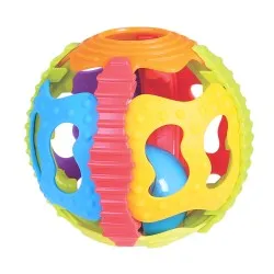 Топка Дрънкалка PLAYGRO, 6м+