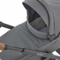 Комбинирана количка 2 в 1 Mutsy NIO North Grey ПАКЕТ Mutsy NIO North Grey Шаси със седалка + Кош за новородено