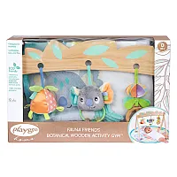 PLAYGRO Активна гимнастика с дървена арка Fauna Friends