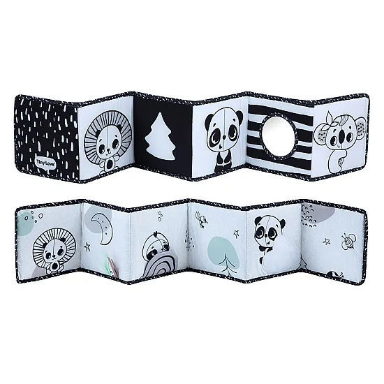 Двустранна книжка-обиколник TINY LOVE Black&White Décor