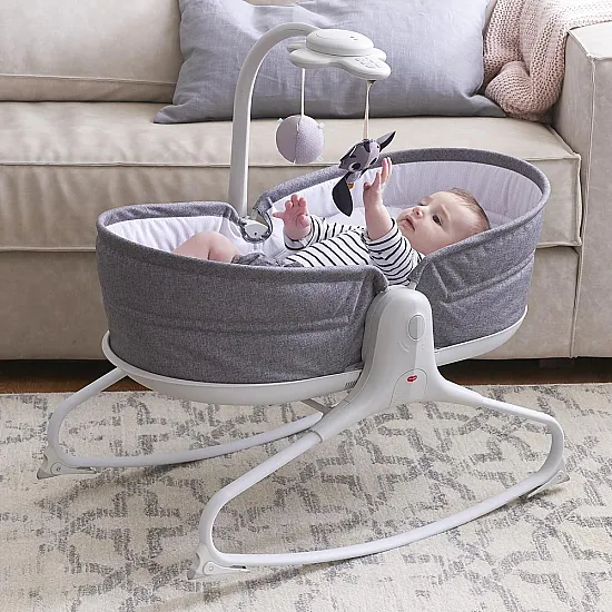 TINY LOVE Музикален шезлонг 3в1 Rocker Napper Grey