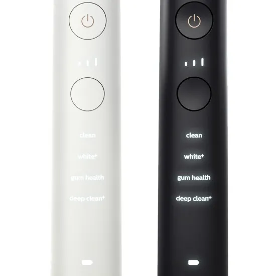 Philips Sonicare Комплект четки за зъби Diamond Clean 9000, HX9914/69 rose gold + черен
