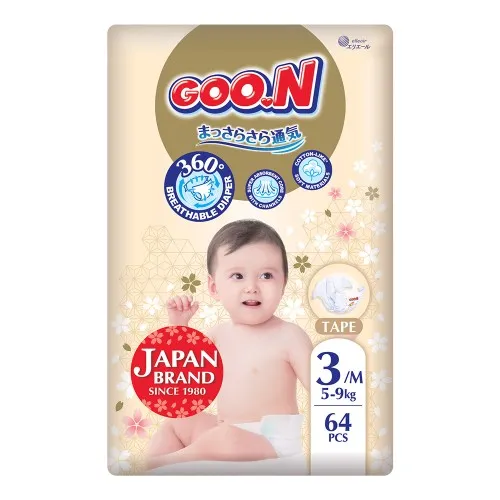 Premium Soft пелени размер 3, M, 5-9кг, 64 бр.