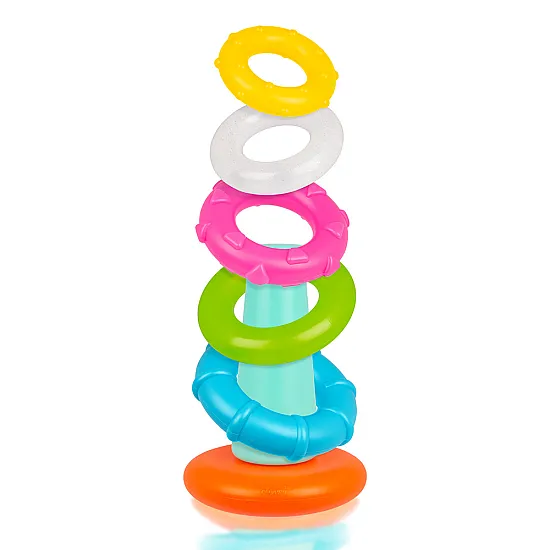 PLAYGRO Конус с цветни рингове, 10м+ 4088543