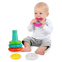 PLAYGRO Конус с цветни рингове, 10м+ 4088543