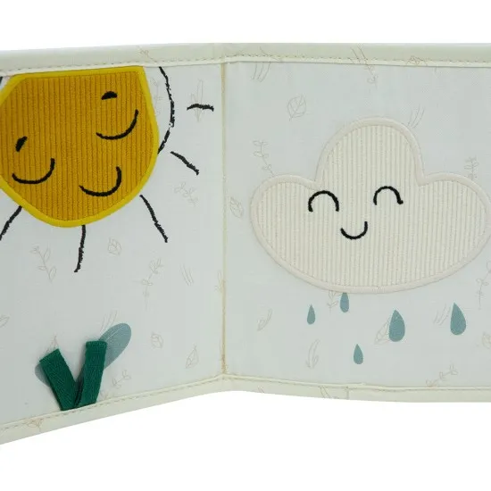 TINY LOVE Double-sided First Book Garden of Adventures, 3333111881 Еко Двустранна книжка-обиколник TINY LOVE Garden of Adventures