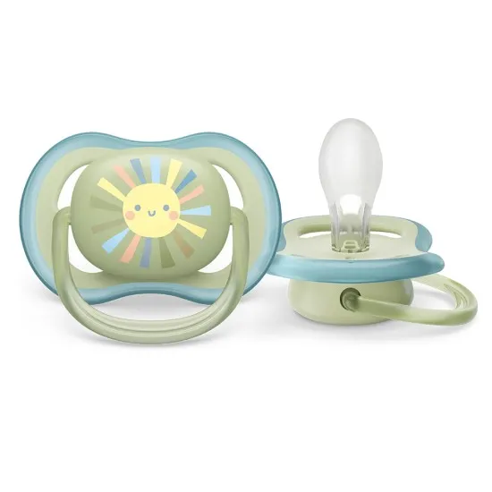 Philips AVENT Комплект за бебе шише Natural Response 125 мл и залъгалка 0-6м