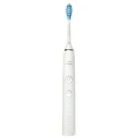 Philips Sonicare Орален душ Power Flosser 3000 Interdental и Електрическа четка за зъби Diamond Clean, серия 9000, бяла HX3886/41
