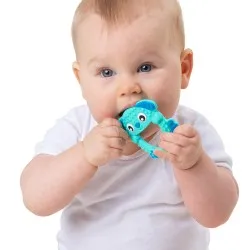 Силиконови гризалки Животни Playgro, 2 бр за 2 етапа, 3м+ Силиконови гризалки Животни Playgro, 2 бр за 2 етапа, 3м+