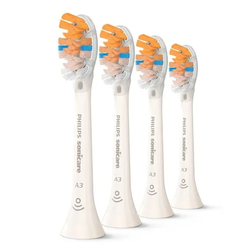 Глава за четка А3 Premium All-in-one Philips Sonicare HX9094/87, бял, 4 броя