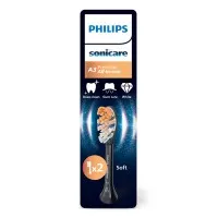 Глава за четка А3 Premium All-in-one Philips Sonicare HX9092/88, черна, 2 бр.