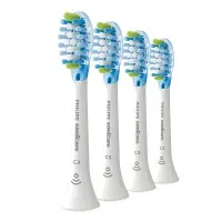 Накрайник за четка за зъби Philips Sonicare HX9044/87 C3 Premium Plaque Defence, бял, 4 бр. Глава за четка C3 Premium Plaque Defence Philips Sonicare HX9044/87, бяла, 4 бр.
