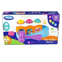 PLAYGRO Активна играчка Рампа с топки и чук 12м+ PLAYGRO Активна играчка Рампа с топки и чук