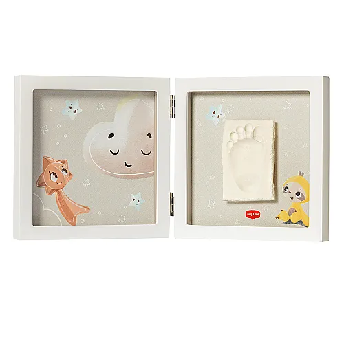 Рамка за Отпечатък и Снимка Tiny Love Tiny Creations, бяла рамка, 0м+