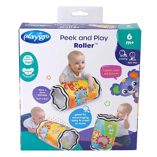PLAYGRO Надуваема играчка Валяк ABC 123, 6м+