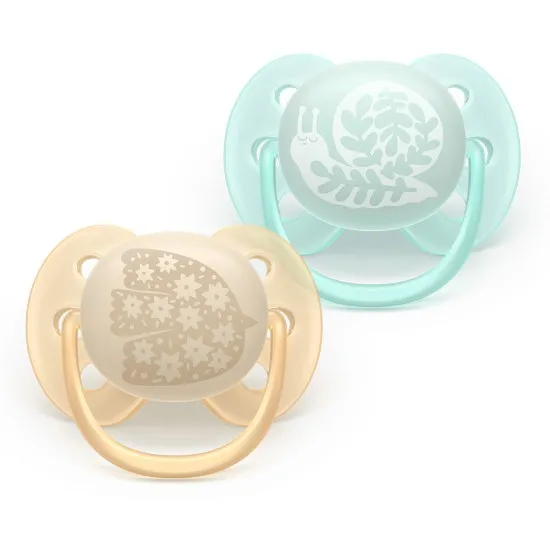 Philips AVENT Ultra Soft SCF091/41 пастелни с декор 0-6м