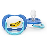 Philips AVENT залъгалки Ultra Air Happy SCF080/26, 6-18м с декорация